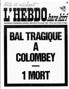 Bal tragique à Colombey