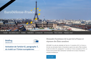 le site d'Eurodéfense