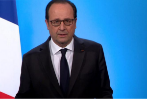 François Hollande le 1er décembre 2016